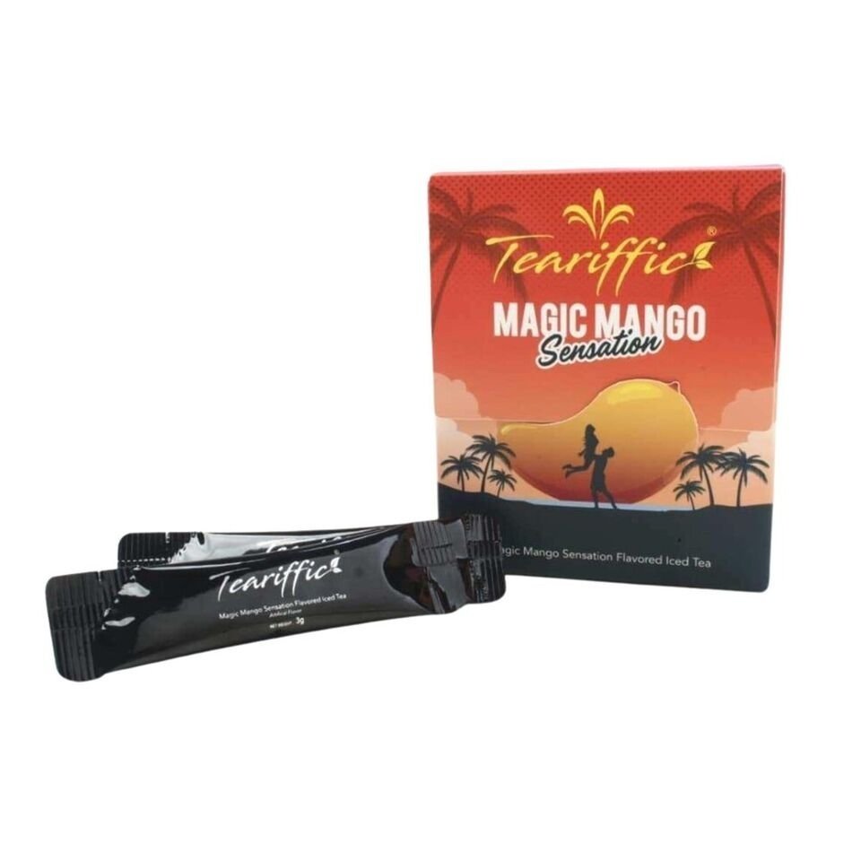 24 Packs (2 boxes) Magic Mango Sensation Herbal energy and stamina enhancement Tea — Teariffic - Instant Tea