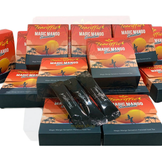 Distributor Package,  (CONTACT US) Teariffic Magic Mango Sensation Herbal energy and stamina enhancement Tea — Teariffic - Instant Tea